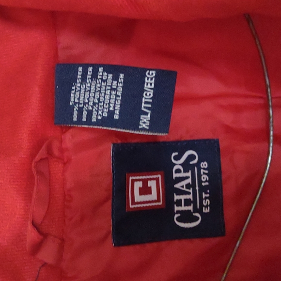 Men/Women NWT red puffer jacket sz. XXL - Picture 2 of 5